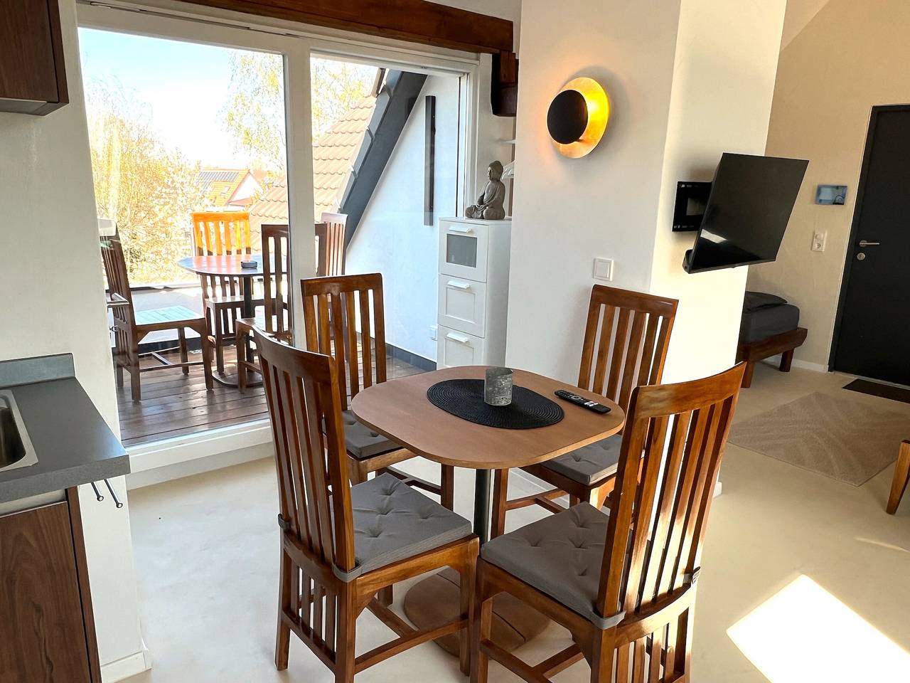 Ganzes Studio, Einzimmerapartment '5 Min Zu Europapark-Idylle Am Fluß' mit Balkon und Wi-Fi in Europa-Park, Kappel-Grafenhausen