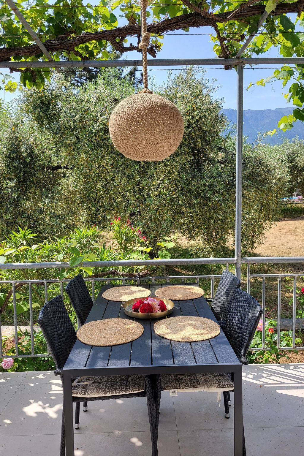 Strandnahes Ferienhaus mit privatem Garten in Chrisi Akti, Thassos