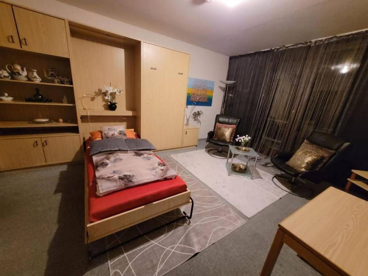 Ganze Ferienwohnung, Haus Weinstraße - Appartement/Fewo, Bad, Wc, Wohn-/Schlafraum in Bad Bergzabern, Südliche Weinstraße
