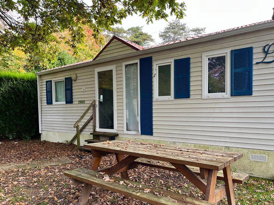 Camping La Faloise - Mobilhome 6 personas - Mobil home - 37m² - 3 habitaciones sin terraza in Angicourt, Río Oise
