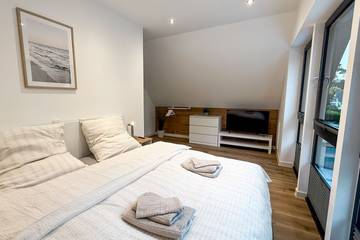 Ferienhaus für 6 Personen, mit Garten und Sauna sowie Terrasse in Jade