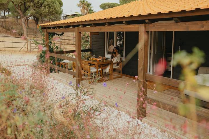 Chalet für 4 Personen, mit Garten und Terrasse in Faro - 3