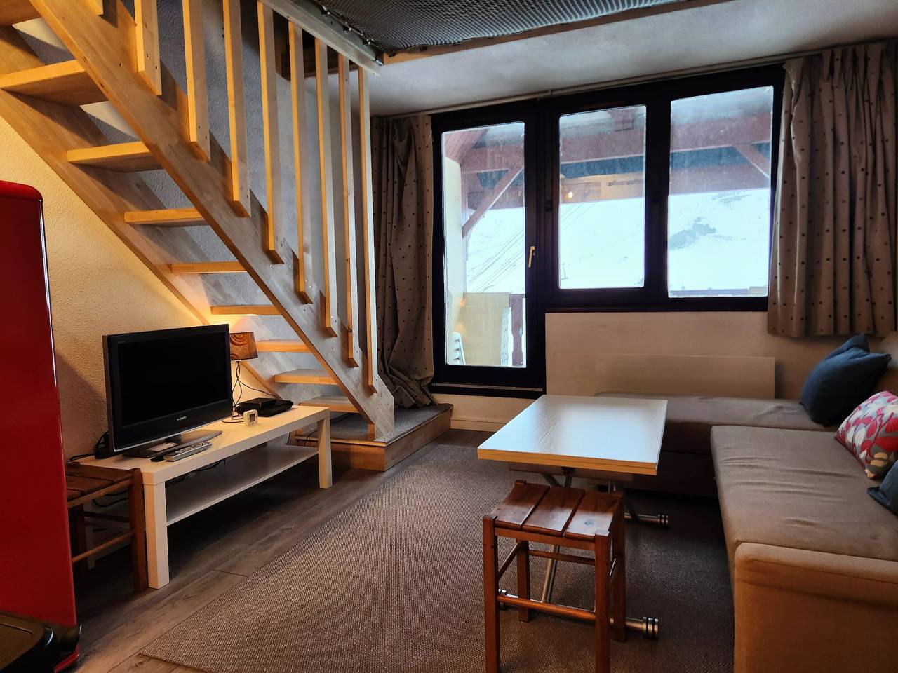 Entire apartment, Apartment mountain view duplex 3 rooms 7 people - Selection in La Mongie, Bagnères-de-Bigorre
