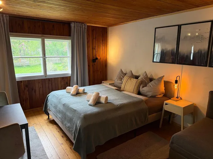 Ferienwohnung für 3 Personen, mit Garten und Terrasse sowie Ausblick, mit Haustier - 1