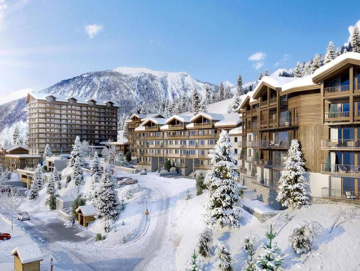 Chalet pour 4 personnes, avec balcon à Courchevel
