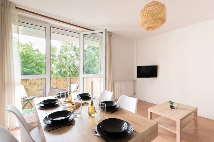 Entire apartment, Le Medima - Charmant Appt pour 8 in Rosny-sous-Bois, Seine-Saint-Denis
