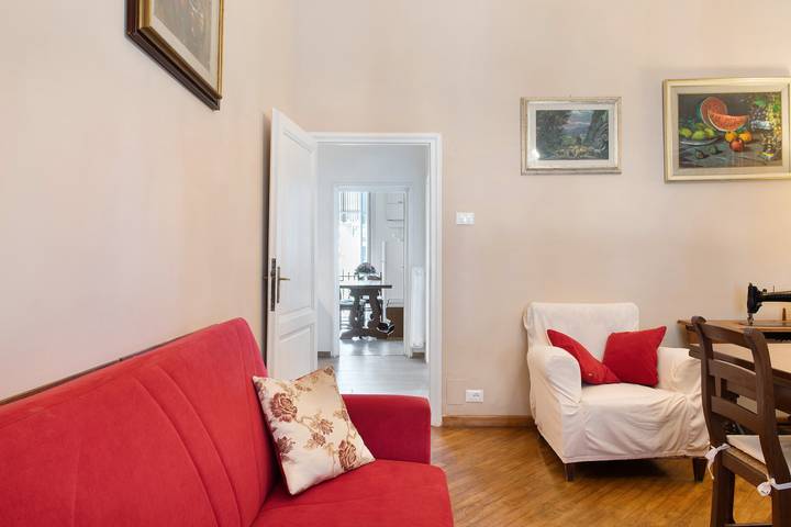 Ganze Wohnung, Apartment „Firenze Famiglie Amici“ mit Balkon, Wlan und Klimaanlage in Gavinana Galluzzo, Florenz