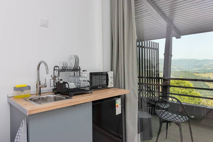 Apartamento entero, Apartamento con vistas a la montaña, balcón y Wi-Fi in Ampuero , Costa de Cantabria