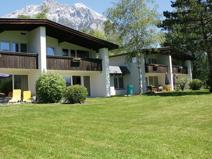 Ferienhaus für 4 Personen, mit Terrasse und Garten sowie Sauna und Ausblick in Telfs