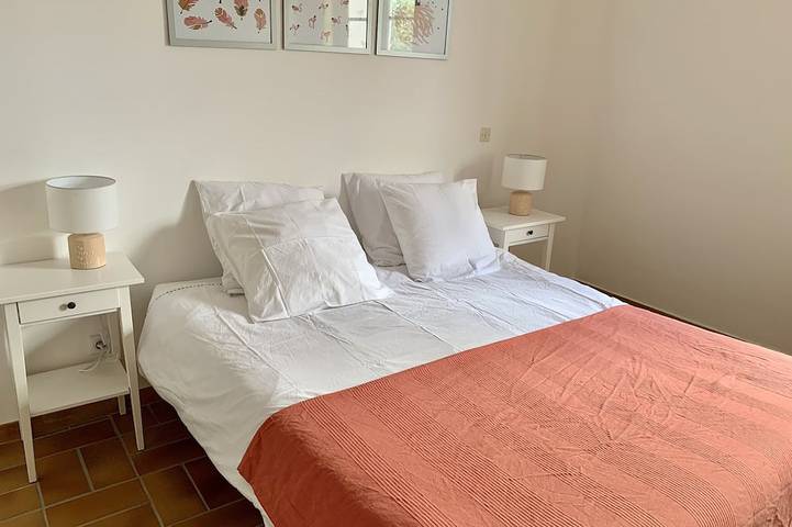 Location de vacances pour 6 personnes, avec terrasse et jacuzzi ainsi que piscine et jardin à Biguglia - 4