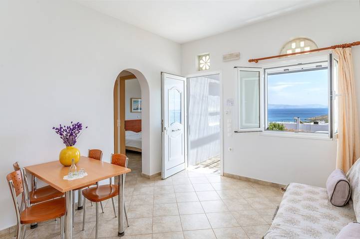 Location de vacances pour 3 personnes, avec jardin et balcon dans Tinos - 4