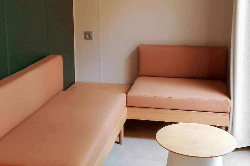 Confort para 12 pers: Doble Mobile-Home con Terraza in Mézos, Côte d’Argent