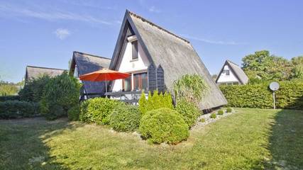 Strandhaus für 2 Personen, mit Terrasse und Garten, kinderfreundlich auf der Halbinsel Mönchgut