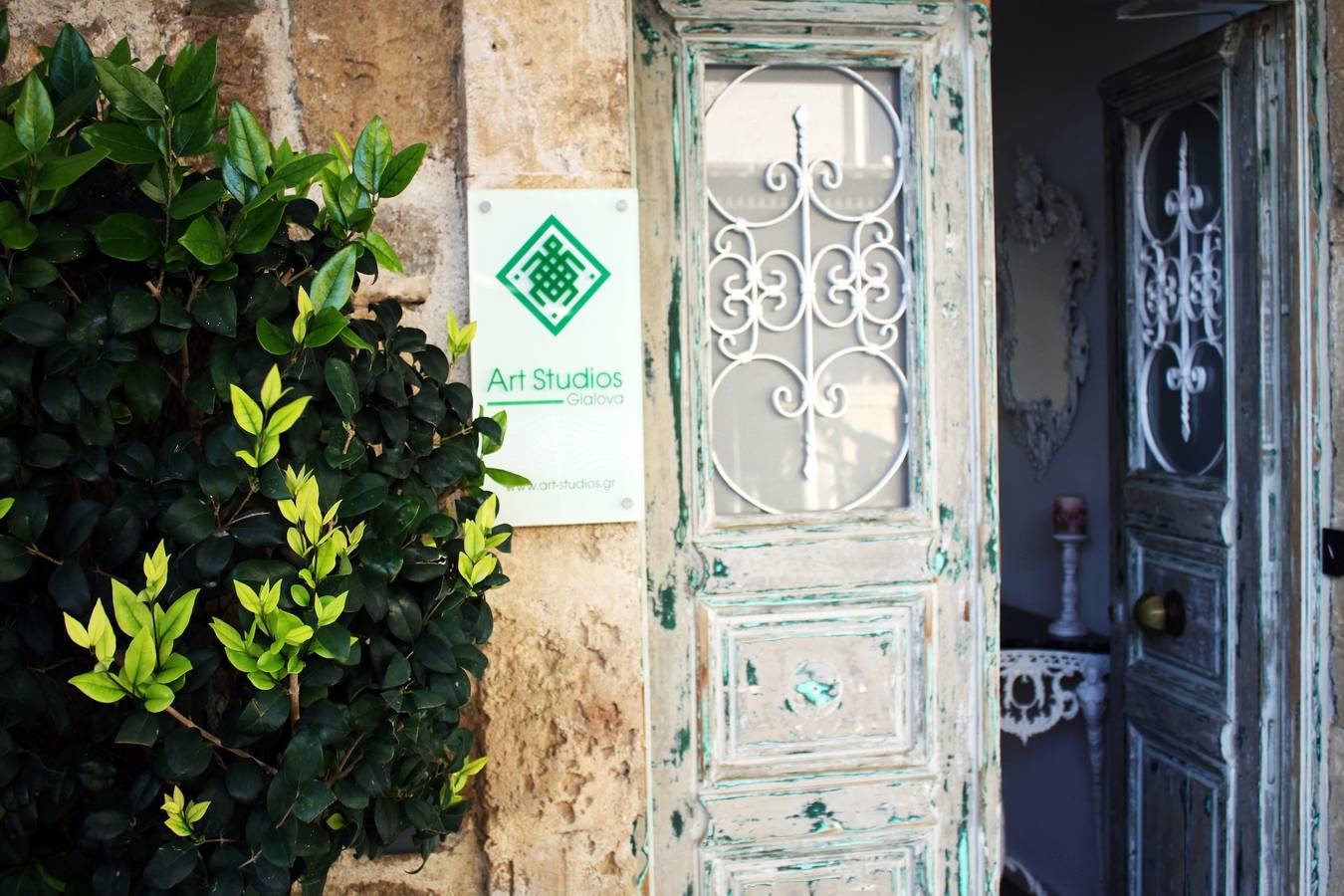 Ganzes Studio, Art Studios Zimmer 104, Apartment mit Doppelbett und Gartenblick, Gialova - Navarino in Messenien