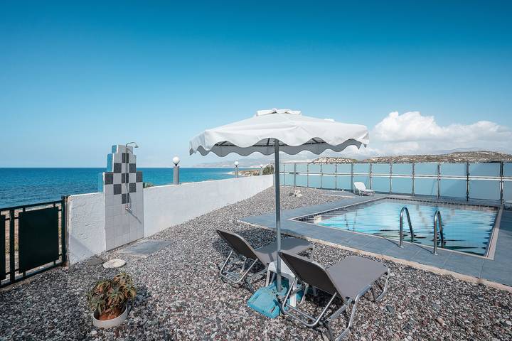 Vakantiewoning voor 4 personen, met balkon en tuin op Rhodos