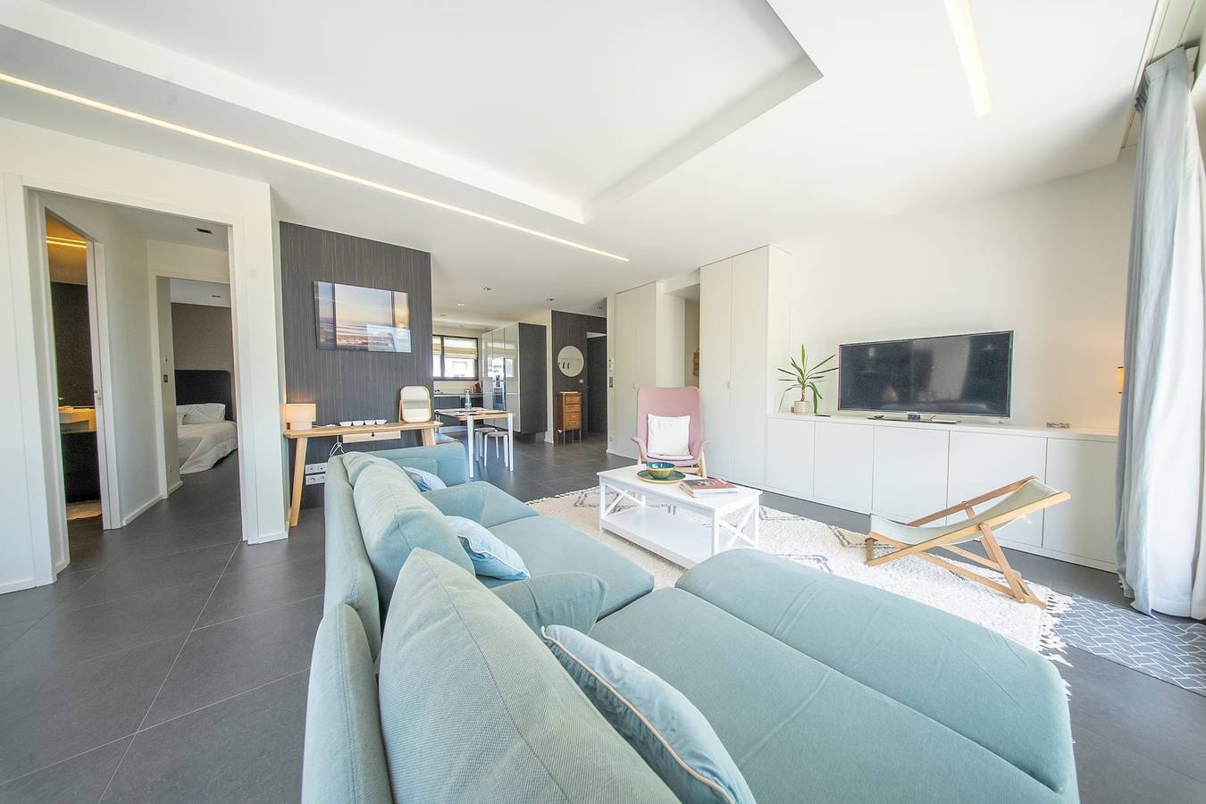 Entire apartment, T3 Standing Vue Port • Garage + Borne in Lorient, Côte des Mégalithes