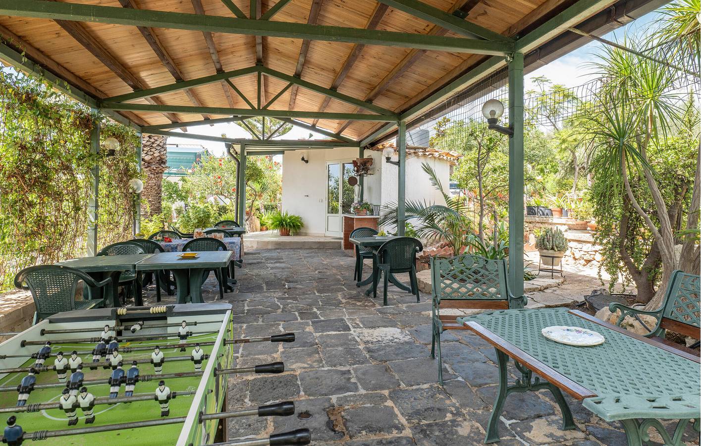 Apartment mit Meerblick, Pool und Klimaanlage, 1000m zum Strand in Scicli, Ragusa Provinz