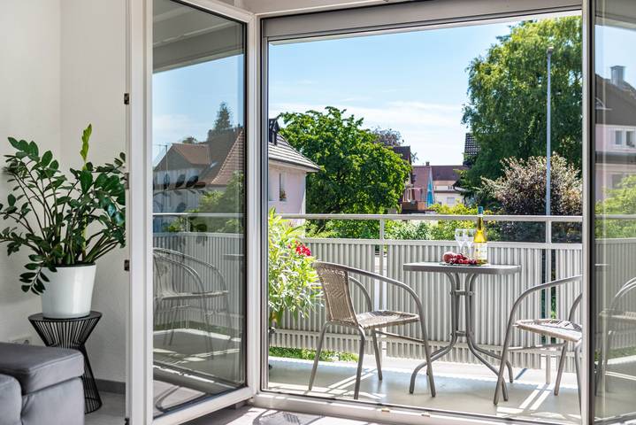 Appartement entier, Appartement 'Ratoldi' avec balcon et Wi-Fi in Radolfzell, Radolfzell am Bodensee