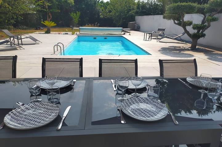Location de vacances pour 12 personnes, avec jardin et terrasse à Saint-Mathurin - 4