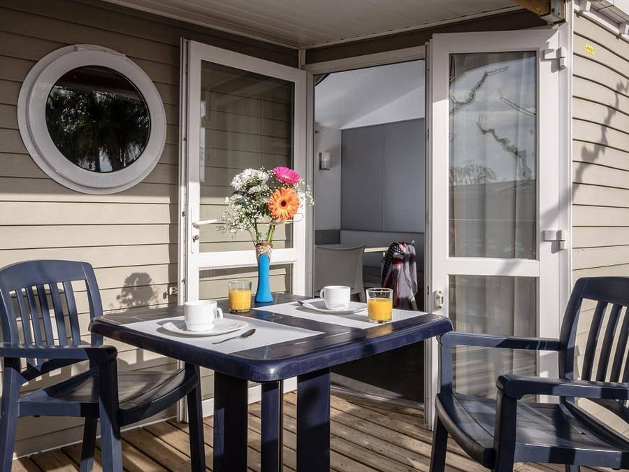 Camping Estival Vendrell Platja - Mobilhome 4 personas - 2 habitaciones in Vendrell, Costa Dorada