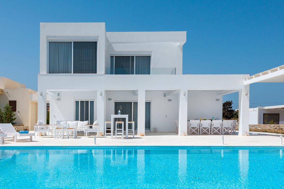 Appartement am Strand mit privatem Pool in Kolympia, Rhodos