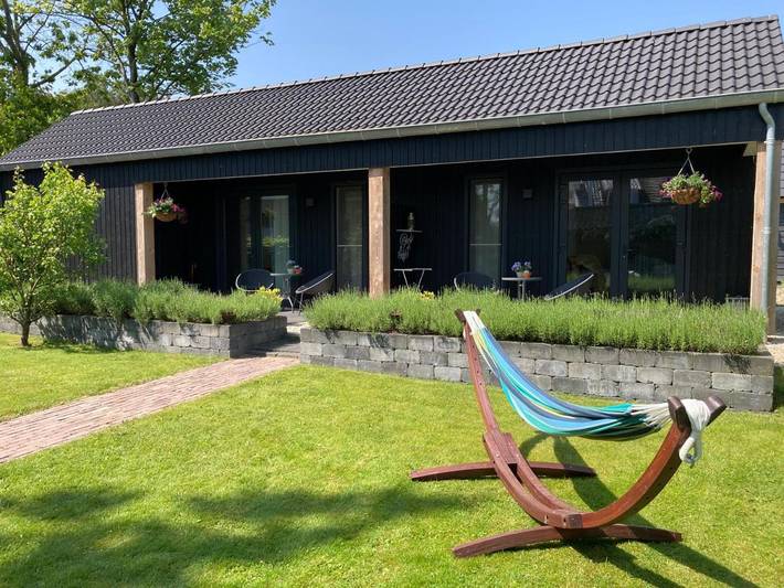Chambre d’hôte pour 2 personnes, avec Terrasse ainsi que Jardin et Vue dans Drenthe