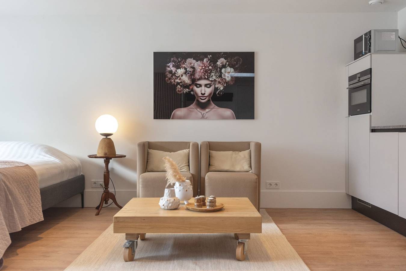 Gehele studio, Studio Campo in Nederlandse Noordzeekust