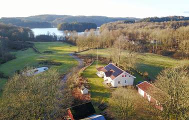 Ferienhaus für 10 Personen, mit Sauna und Garten sowie Ausblick und Terrasse, mit Haustier in Halland