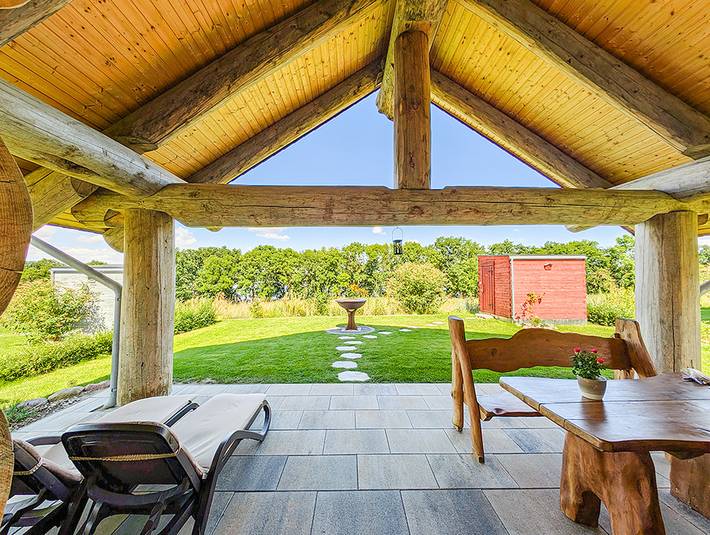 Ferienhaus für 3 Personen, mit Terrasse und Sauna sowie Garten in Mecklenburgische Seenplatte - 2