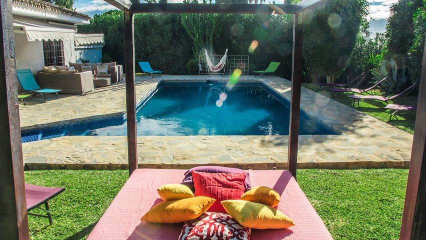 Ferienhaus für 20 Personen, mit Balkon und Garten in Marbella - 4