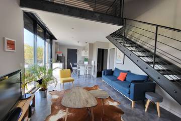 Gîte pour 6 personnes, avec terrasse à Genas