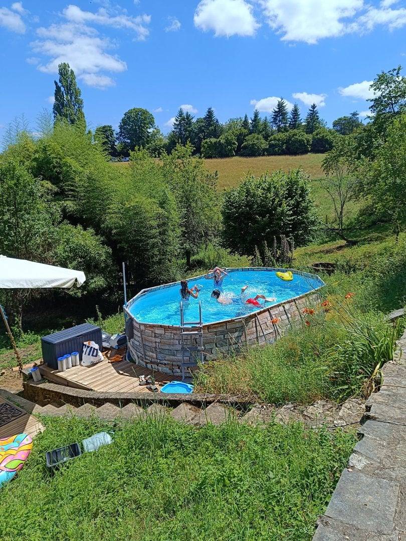 Chambres d'hôtes La Fontaine du Mas - Chambre Glycine 17m² + chambre annexe 16m² in Thiviers, Périgord Vert