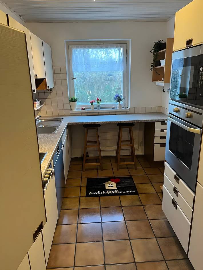Appartement entier, Appartement « Lerchenglück » avec terrasse privée, jardin commun et Wi-Fi in Lottstetten, Hautes Forêts-Noires