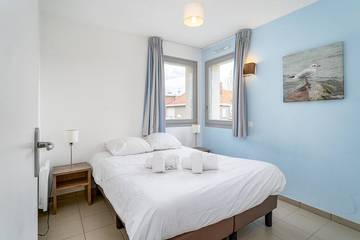 Gîte pour 6 personnes, avec balcon dans Plage de Bray-Dunes