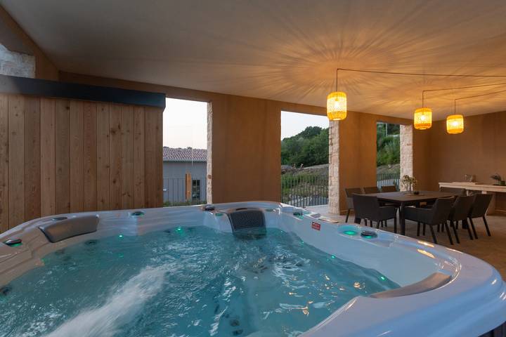 Ferienhaus mit Meerblick für 9 Personen, mit Garten und Pool, mit Haustier in Istrien - 3