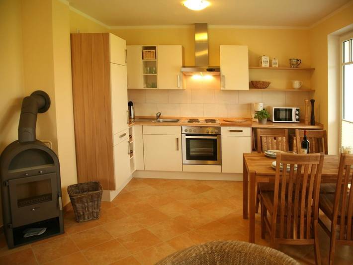 Ferienwohnung für 4 Personen, mit Balkon und Terrasse sowie Garten in Börgerende-Rethwisch