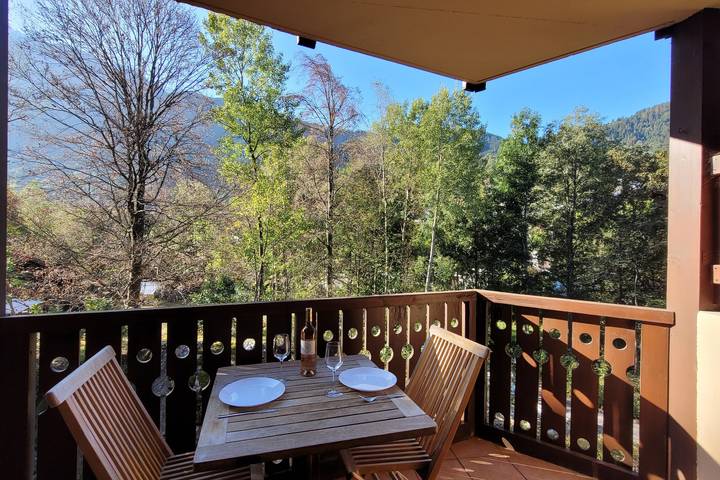 Gîte pour 3 personnes, avec balcon, adapté aux familles en Haute-Savoie