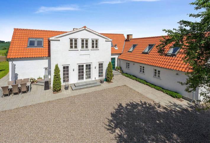 Ländliche Idylle und schöne Landschaft in Kalundborg und Umgebung