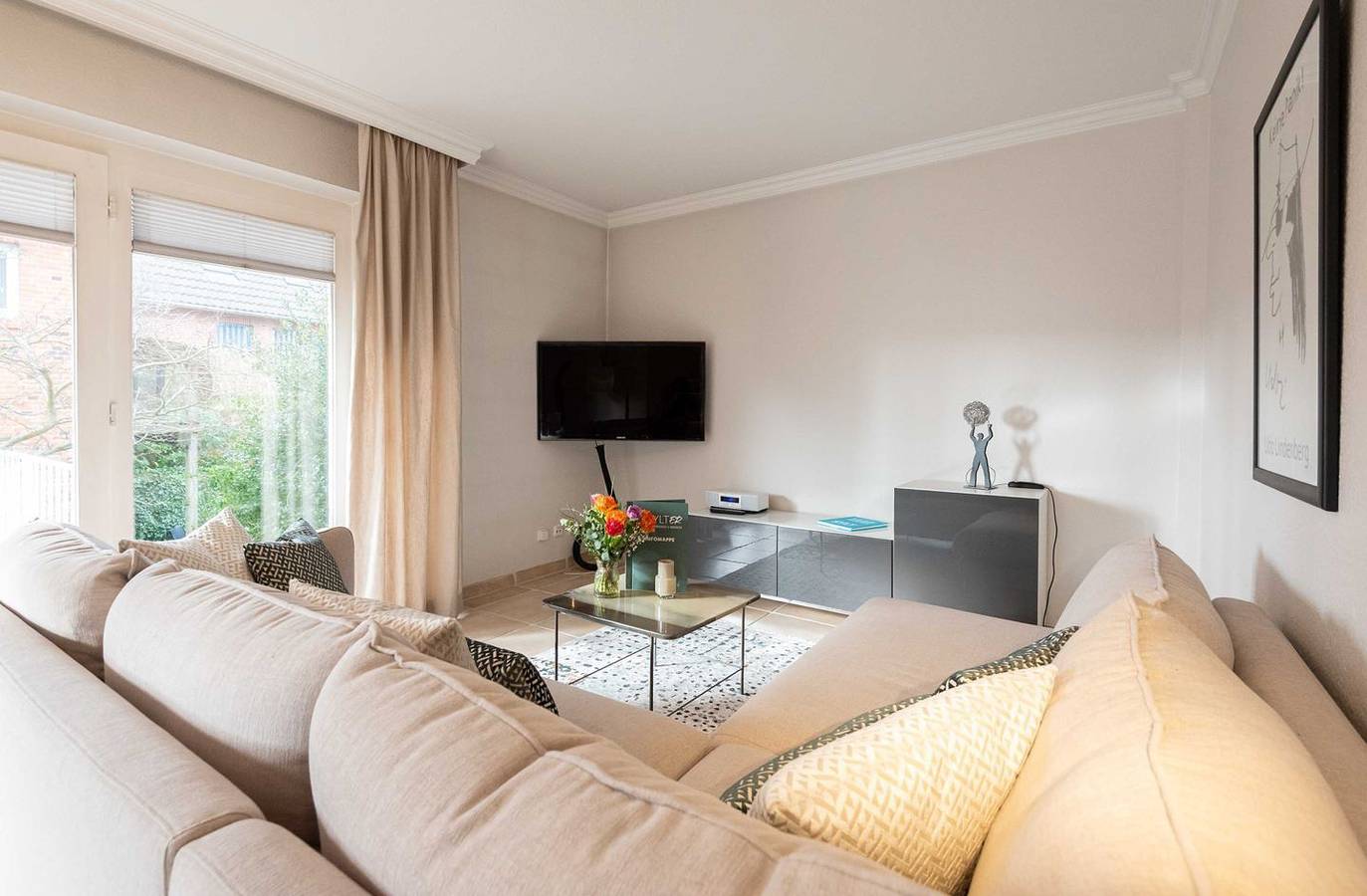 Exklusive Doppelhaushälfte mit ca. 120 m² und 5 Zimmern, für bis zu 4 Personen in Westerland, Sylt (Gemeinde)