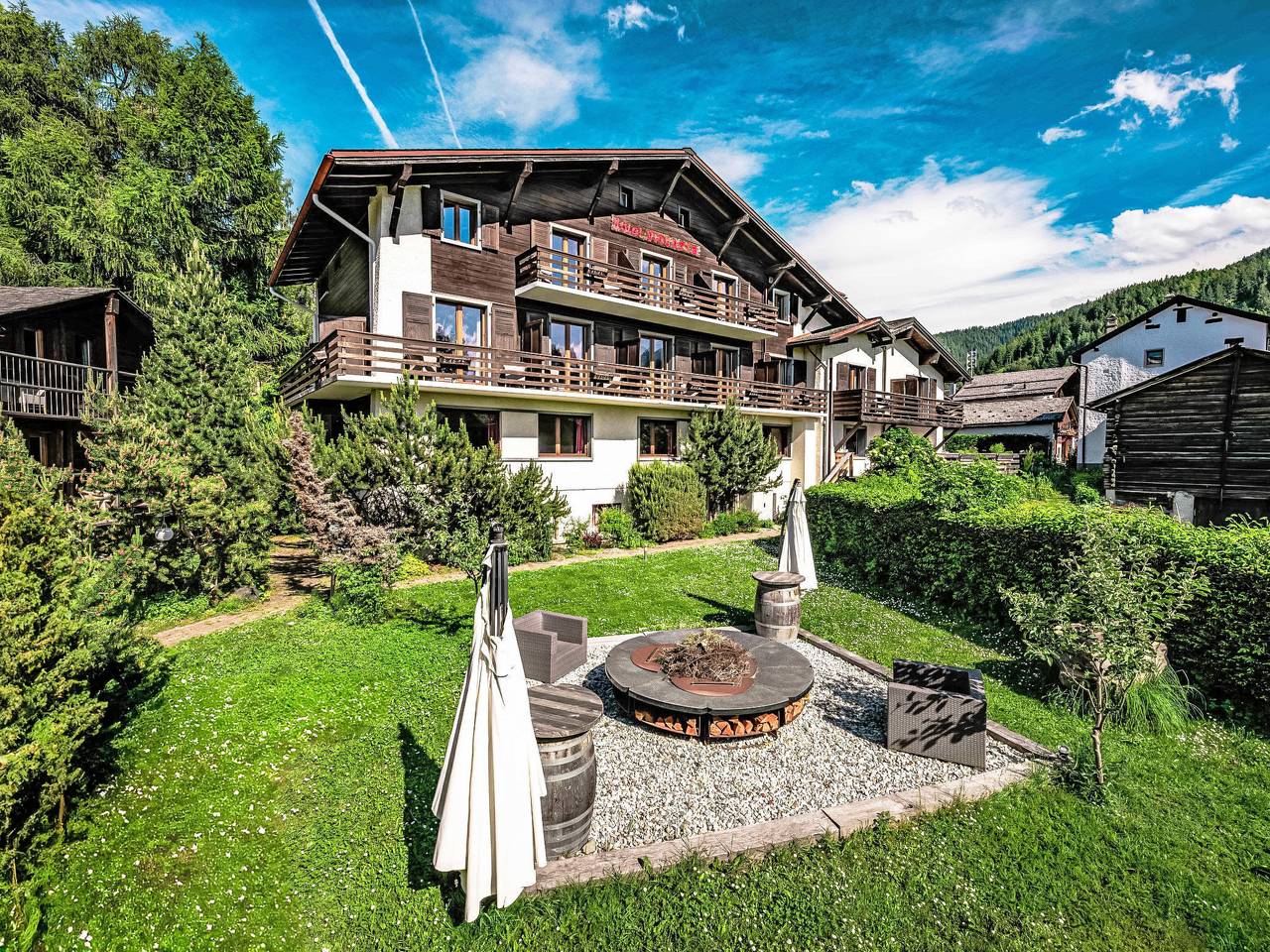 Victoria in Chalais (Schweiz), Walliser Alpen