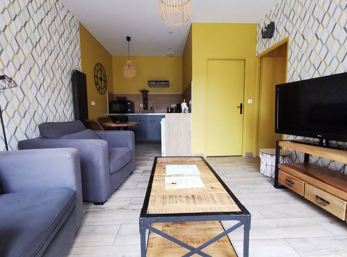 Gîte pour 2 personnes, avec jardin à Sailly-Flibeaucourt