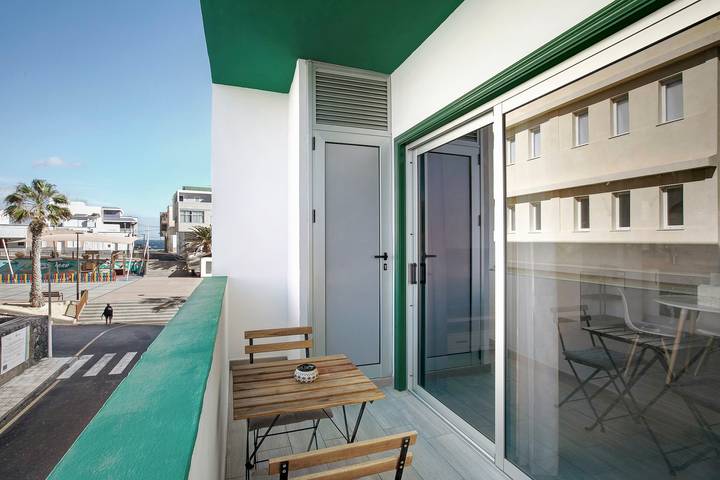 Apartamento entero, Apartamento de vacaciones 'Apartamento Kalma' con balcón y Wi-Fi in Las Eras, Fasnia
