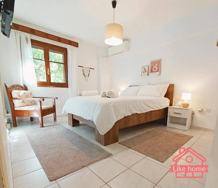 Appartement de vacances pour 4 personnes, avec jardin, animaux acceptés