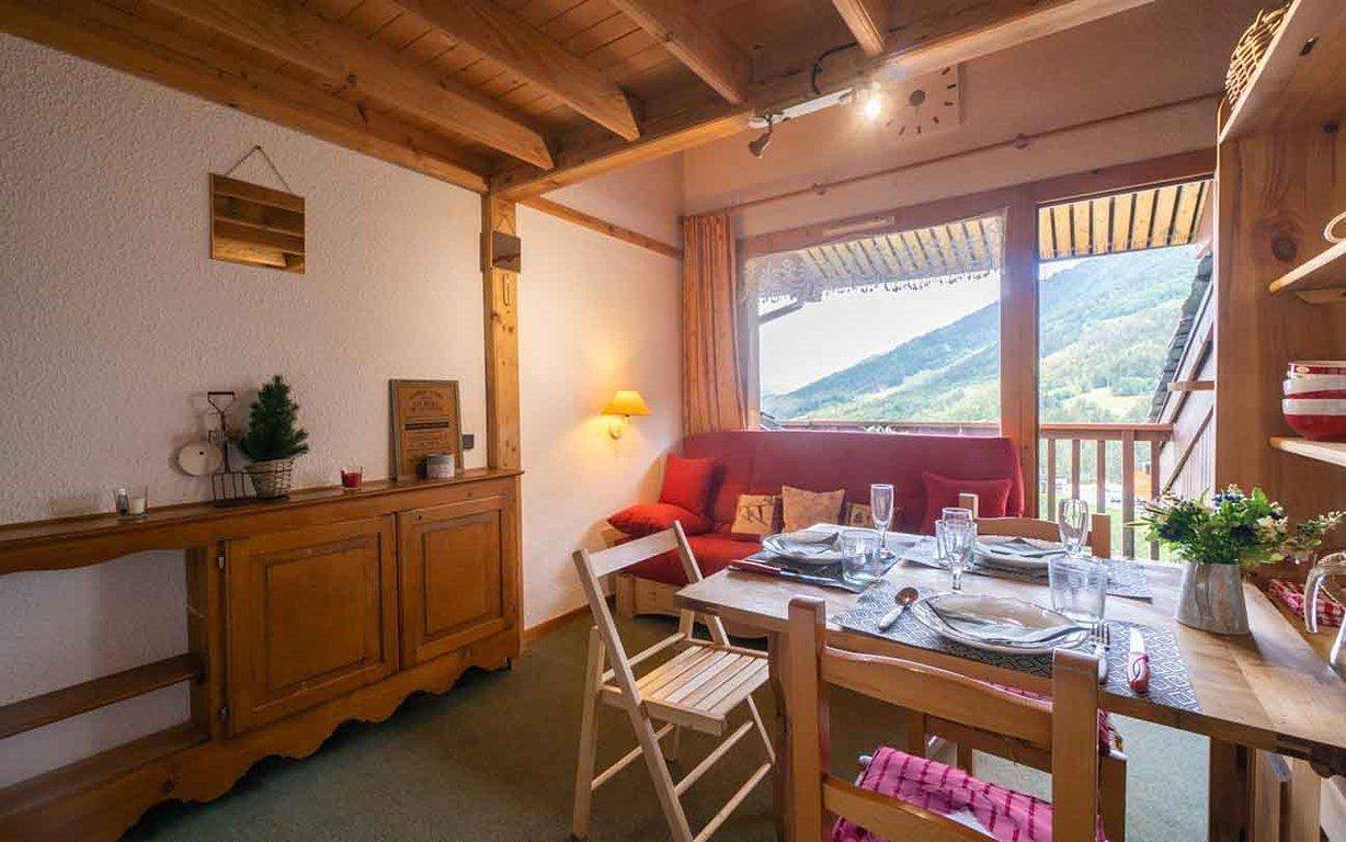 Ganzes Studio, Résidence Portail - Mezzanin-Studio für 4 Personen (G492) in Valmorel, Les Avanchers-Valmorel