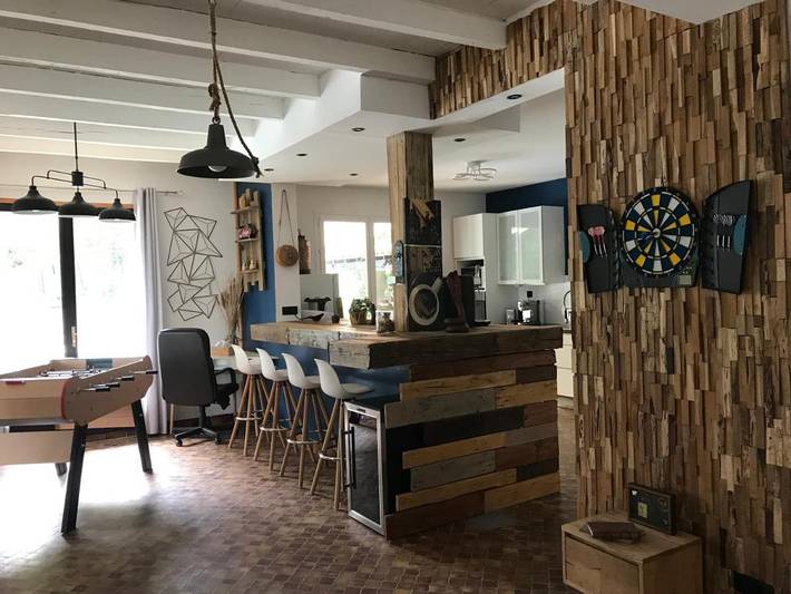 Location de vacances pour 7 personnes, avec piscine ainsi que jacuzzi et jardin à Corconne - 3