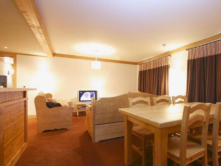 Résidence l'Alba - Vacancéole - Appartement 8 personnes - 4 pièces cabine 8 personnes in Mont-de-Lans, Les Deux Alpes