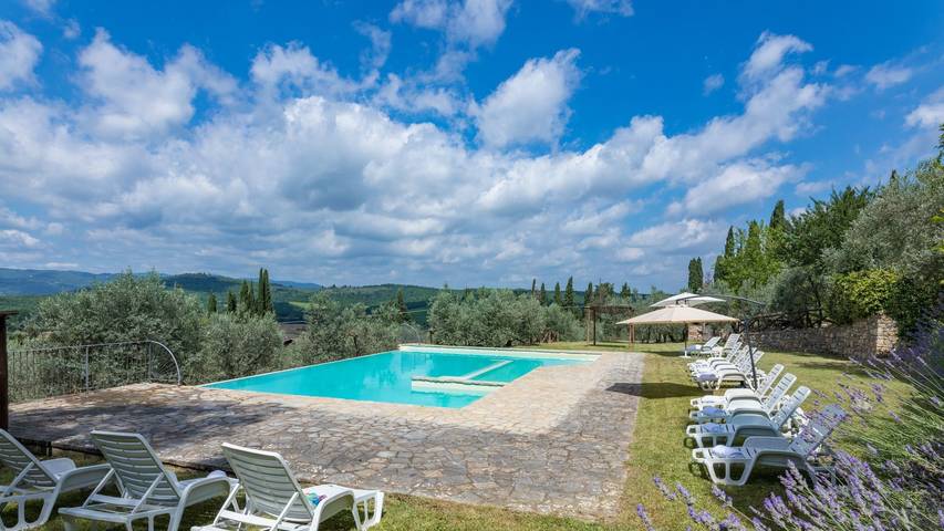 Villa für 4 Personen, mit Garten in der Toskana - 2