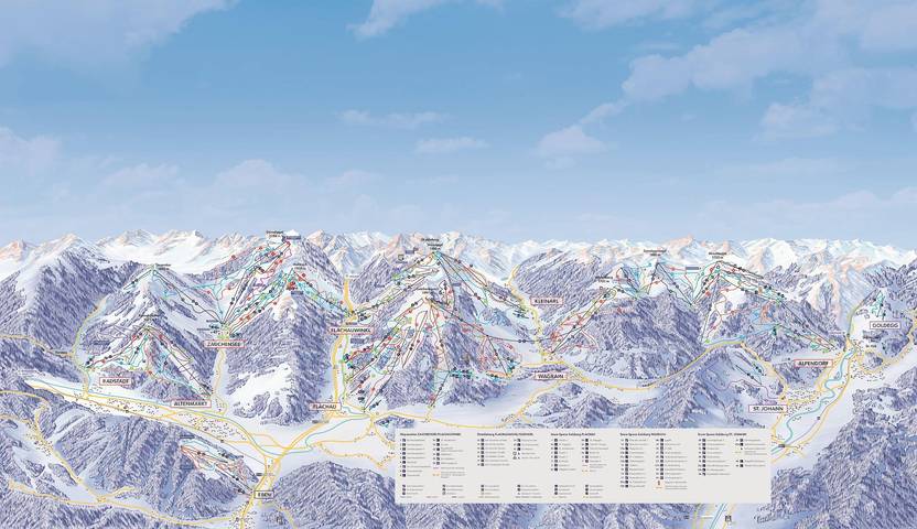 Ganze Ferienwohnung, Appartement 2-5 Personen (2 getrennte Sz) in Flachau, Ski Amadé