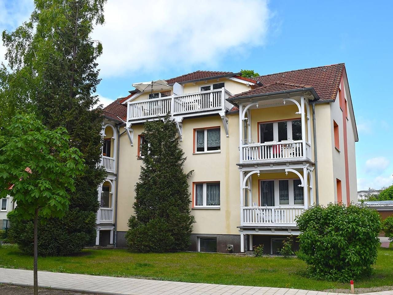 Ganze Ferienwohnung, Ferienwohnung Am Kurpark - Ferienwohnung Am Kurpark in Ostseebad Binz, Binz