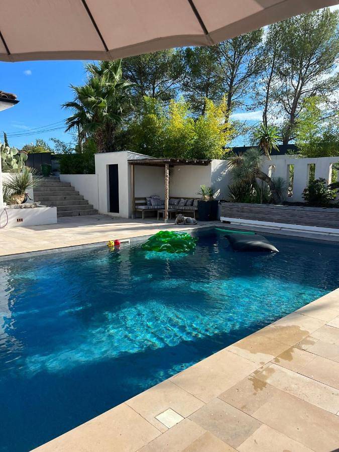 Location de vacances pour 4 personnes, avec piscine ainsi que jardin et vue à Prades-le-Lez - 2